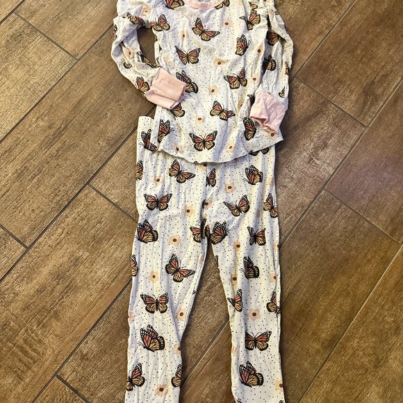 Caden Lane Butterfly Pajamas 2T - Picture 1 of 2